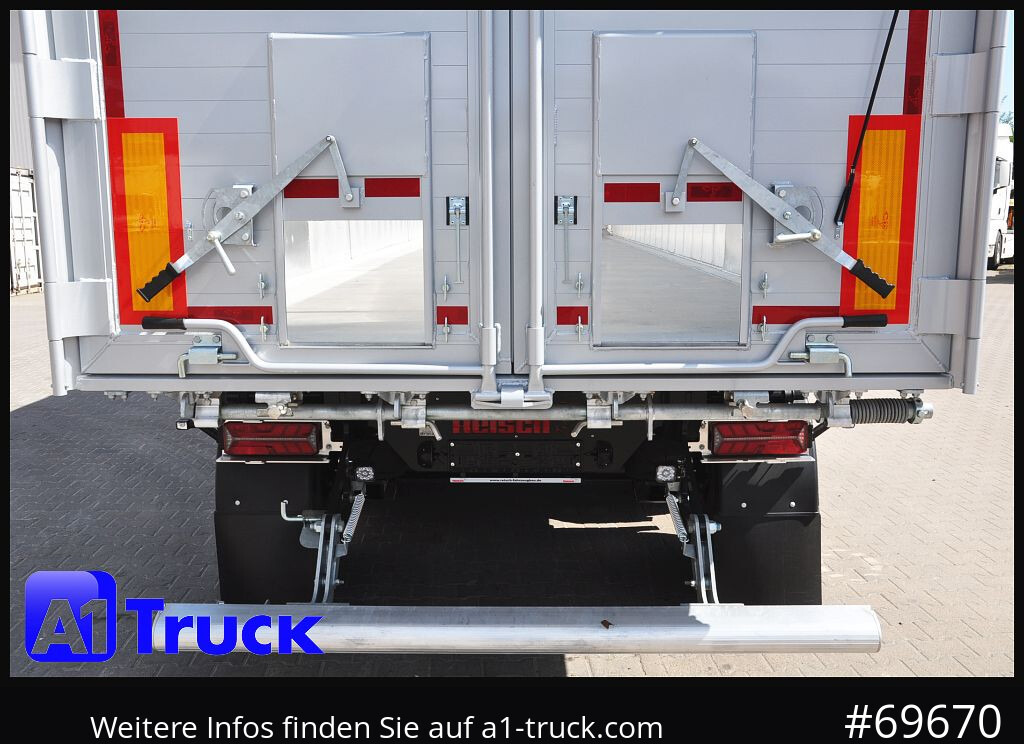 REISCH RHKS, Alu-Kippmulde 52m³, Kombitüren, Alufelgen, Liftachse, - Semi-remorque benne: photos 5 REISCH RHKS, Alu-Kippmulde 52m³, Kombitüren, Alufelgen, Liftachse, - Semi-remorque benne: photos 5