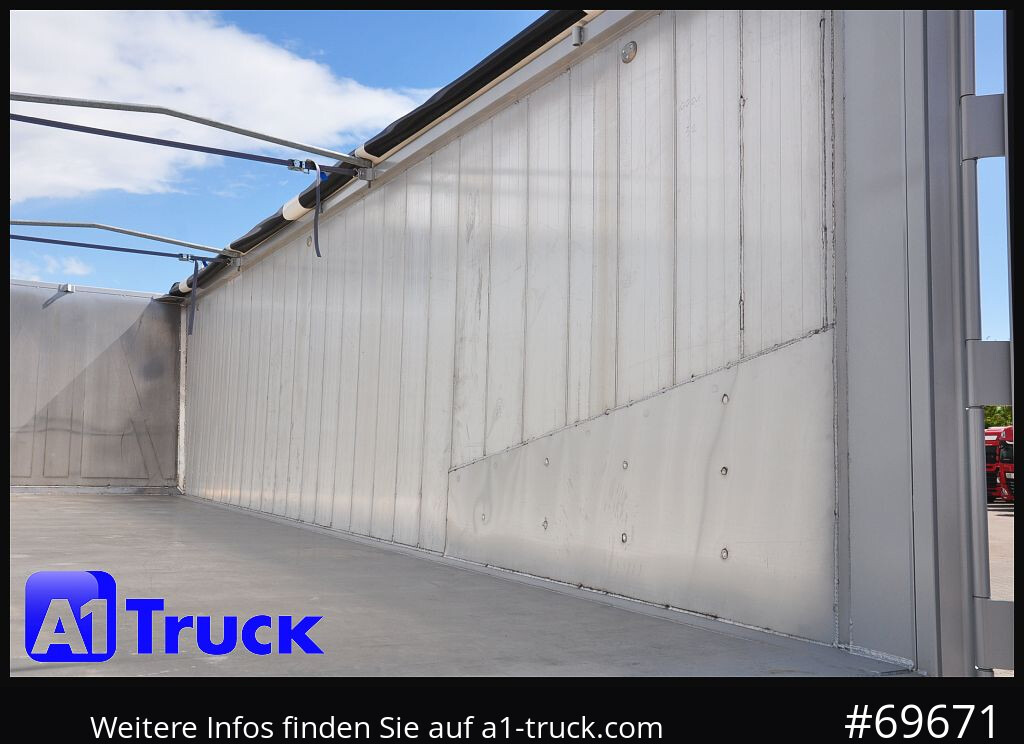 REISCH RHKS, Alu-Kippmulde 52m³, Kombitüren, Alufelgen, Liftachse, - Semi-remorque benne: photos 3 REISCH RHKS, Alu-Kippmulde 52m³, Kombitüren, Alufelgen, Liftachse, - Semi-remorque benne: photos 3