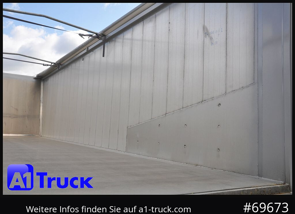 REISCH RHKS, Alu-Kippmulde 54m³, Kombitüren, Alufelgen, Liftachse, - Semi-remorque benne: photos 2 REISCH RHKS, Alu-Kippmulde 54m³, Kombitüren, Alufelgen, Liftachse, - Semi-remorque benne: photos 2