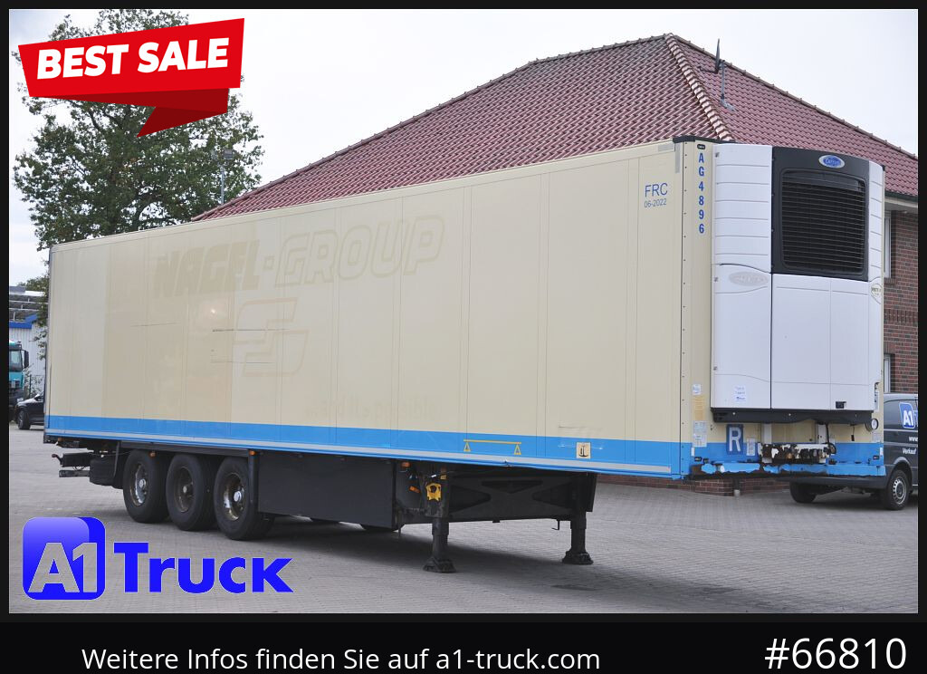 SCHMITZ Kühlkoffer, FP 60, Carrier Vector 1950 - Semi-remorque frigorifique: photos 1 SCHMITZ Kühlkoffer, FP 60, Carrier Vector 1950 - Semi-remorque frigorifique: photos 1