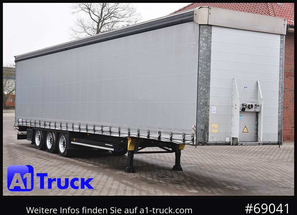 Semi-remorque rideaux coulissants SCHMITZ SCS 24, Mega, Lift, VDI 2700, Speed Curtain, Getränke