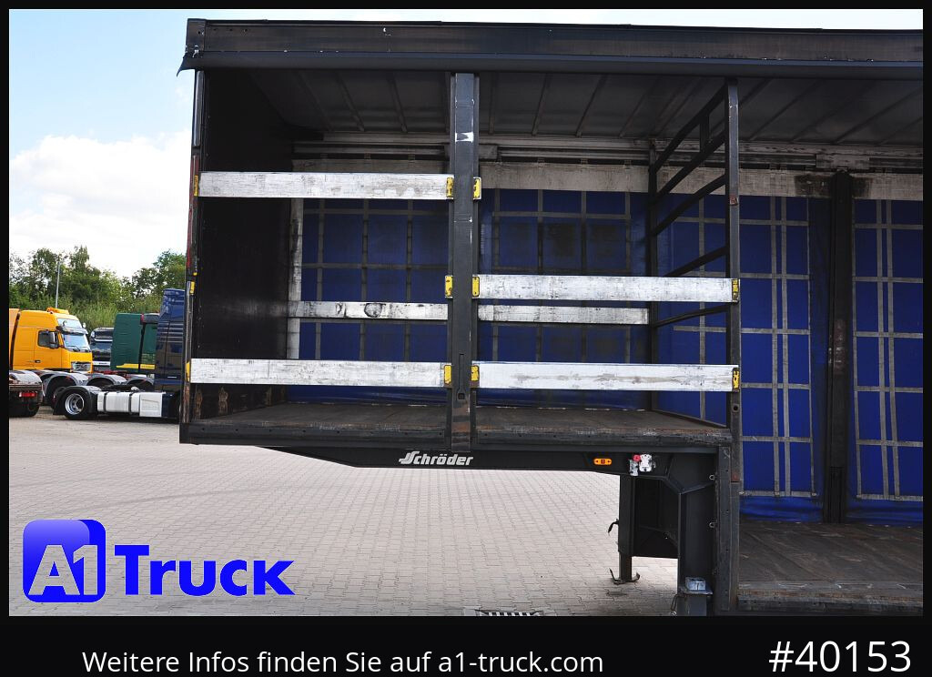 SCHROEDER,WIESMOOR Schröder Jumbo Hubdach, Getränkeauflieger - Semi-remorque pour le transport de boissons: photos 3 SCHROEDER,WIESMOOR Schröder Jumbo Hubdach, Getränkeauflieger - Semi-remorque pour le transport de boissons: photos 3