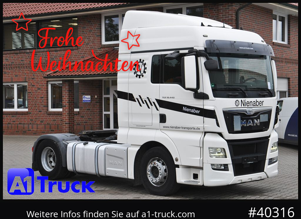 MAN TGX 18,440 XLX Intarder, Hydraulik, ACC - Tracteur routier: photos 1 MAN TGX 18,440 XLX Intarder, Hydraulik, ACC - Tracteur routier: photos 1