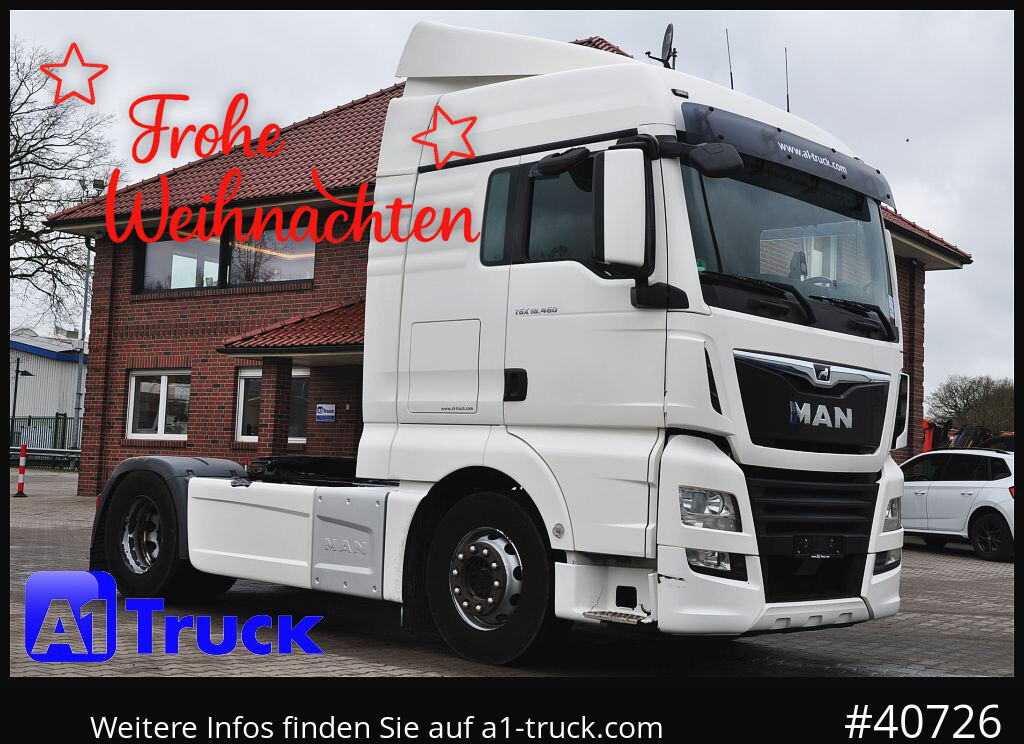 MAN TGX 18,460, BLS, Intarder 2 Tanks, - Tracteur routier: photos 1 MAN TGX 18,460, BLS, Intarder 2 Tanks, - Tracteur routier: photos 1