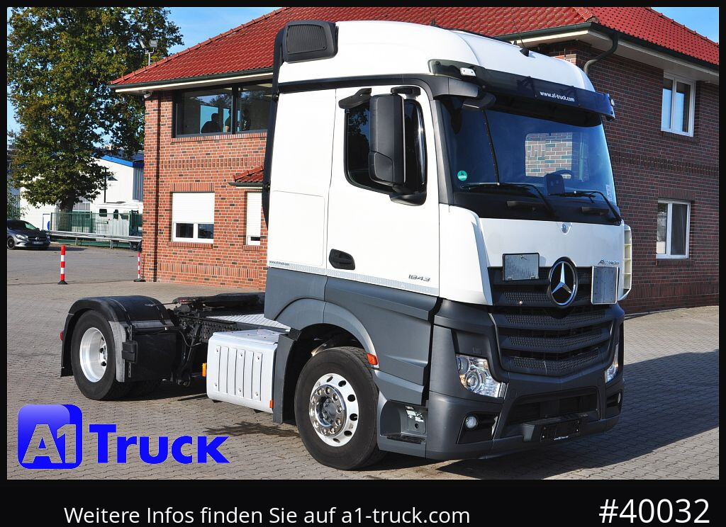 MERCEDES-BENZ Actros 1843, ADR, Standard SZM, Retarder, - Tracteur routier: photos 1 MERCEDES-BENZ Actros 1843, ADR, Standard SZM, Retarder, - Tracteur routier: photos 1