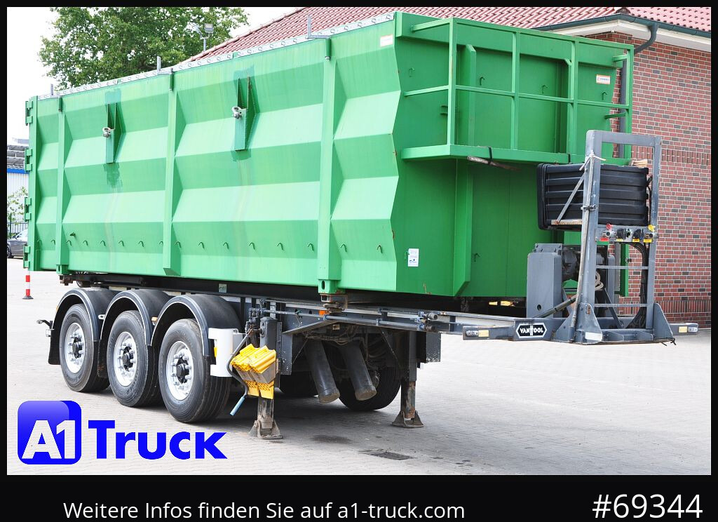 VANHOOL Kippchassi Tipper Kipp - Semi-remorque porte-conteneur/ Caisse mobile: photos 1 VANHOOL Kippchassi Tipper Kipp - Semi-remorque porte-conteneur/ Caisse mobile: photos 1