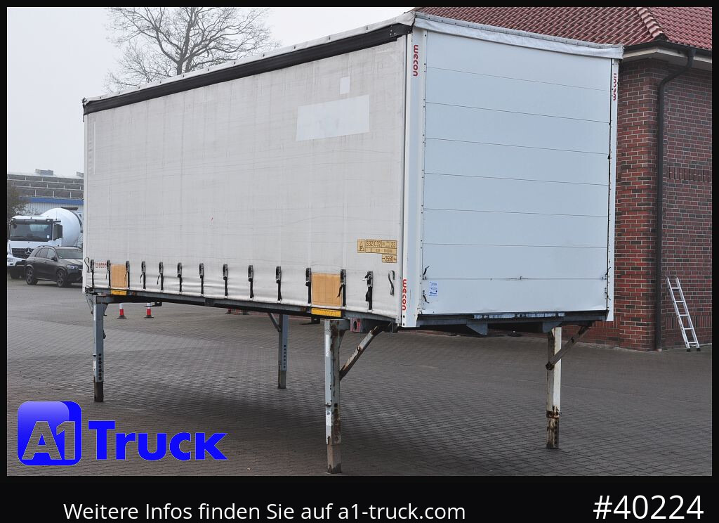 WECON WPR 745, verzinkt, 2520 innen, Code XL - Carrosserie bâchee: photos 1 WECON WPR 745, verzinkt, 2520 innen, Code XL - Carrosserie bâchee: photos 1