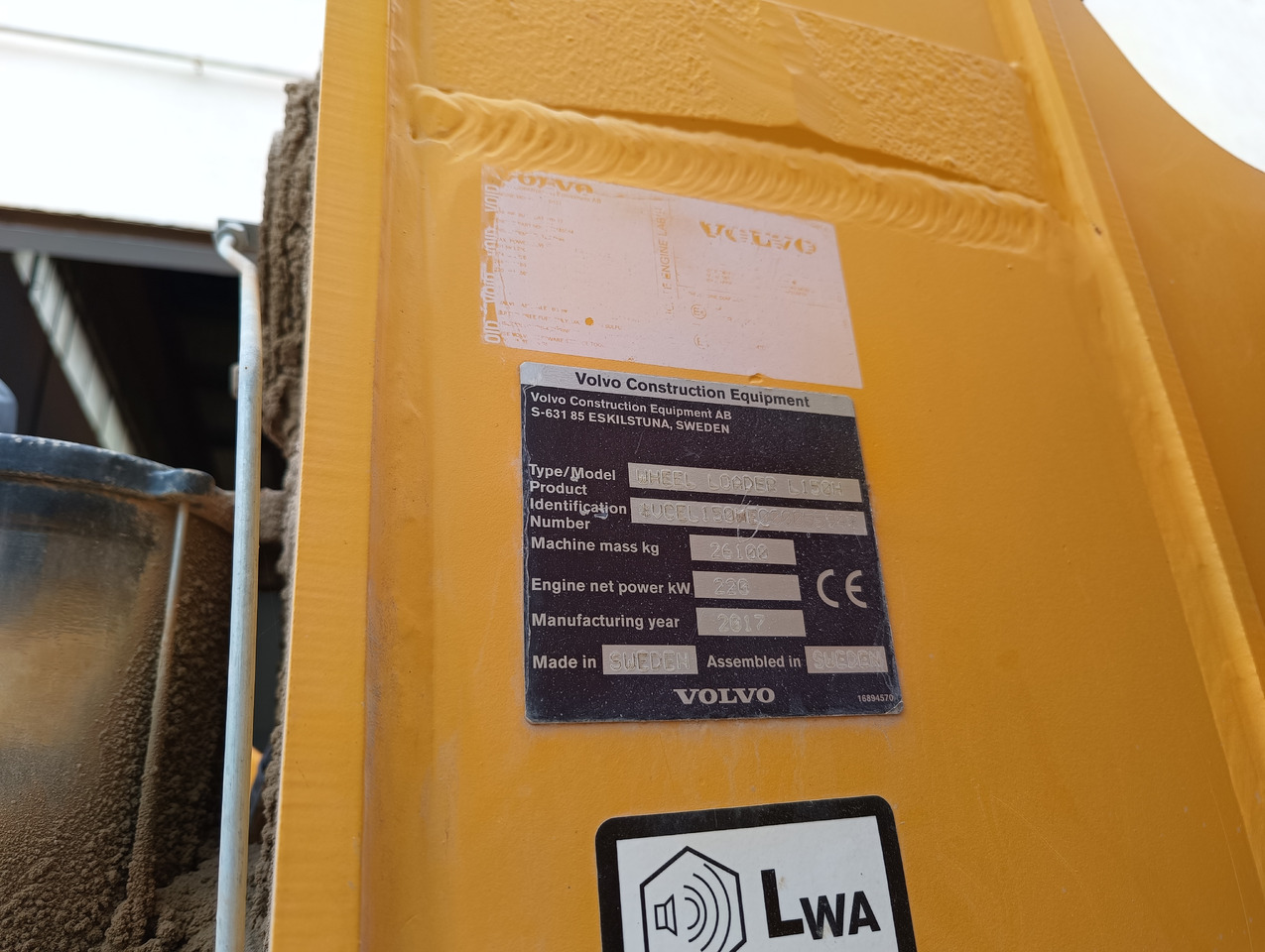 VOLVO L150H - Chargeuse sur pneus: photos 3 VOLVO L150H - Chargeuse sur pneus: photos 3