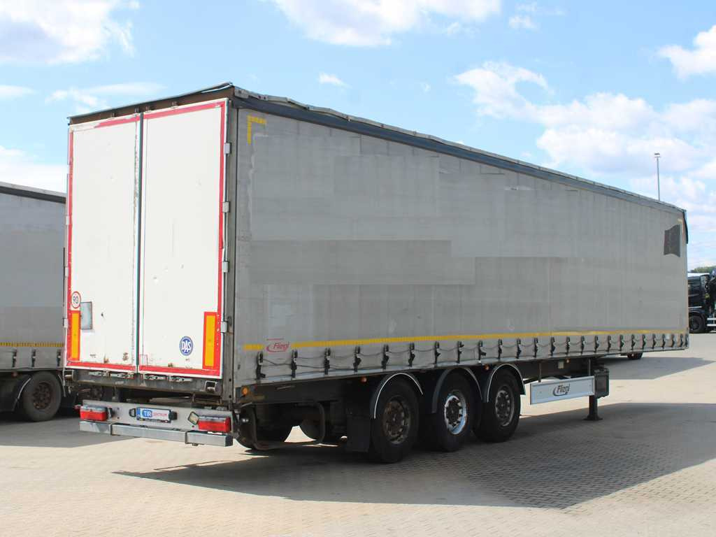 Fliegl SDS 043 DA, MULTILOCK, SAF, LIFTING AXLE - Semi-remorque rideaux coulissants: photos 4 Fliegl SDS 043 DA, MULTILOCK, SAF, LIFTING AXLE - Semi-remorque rideaux coulissants: photos 4