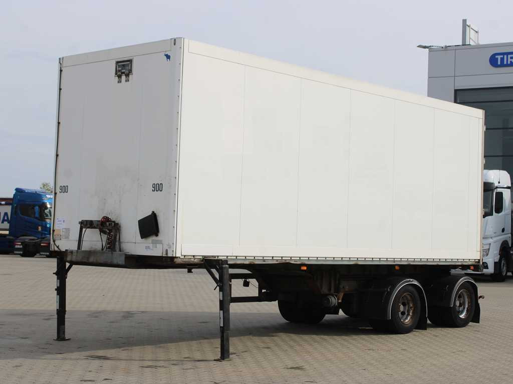 HFR SX20, AXLES 10t, EXPANDABLE - Semi-remorque fourgon: photos 1 HFR SX20, AXLES 10t, EXPANDABLE - Semi-remorque fourgon: photos 1