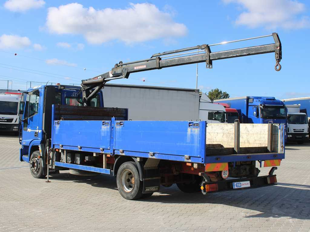 Iveco EUROCARGO 100E17, EURO 3, HYDRAULIC ARM HIAB 035-2 - Camion plateau, Camion grue: photos 5 Iveco EUROCARGO 100E17, EURO 3, HYDRAULIC ARM HIAB 035-2 - Camion plateau, Camion grue: photos 5
