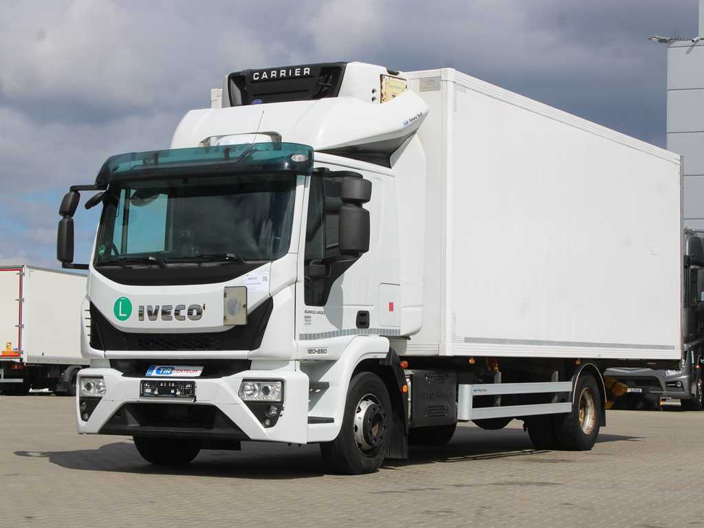 Iveco EUROCARGO 120E, EURO 6, INDEPENDENT AIR CONDITIONING, CARRIER SUPRA 450 - Camion frigorifique: photos 1 Iveco EUROCARGO 120E, EURO 6, INDEPENDENT AIR CONDITIONING, CARRIER SUPRA 450 - Camion frigorifique: photos 1