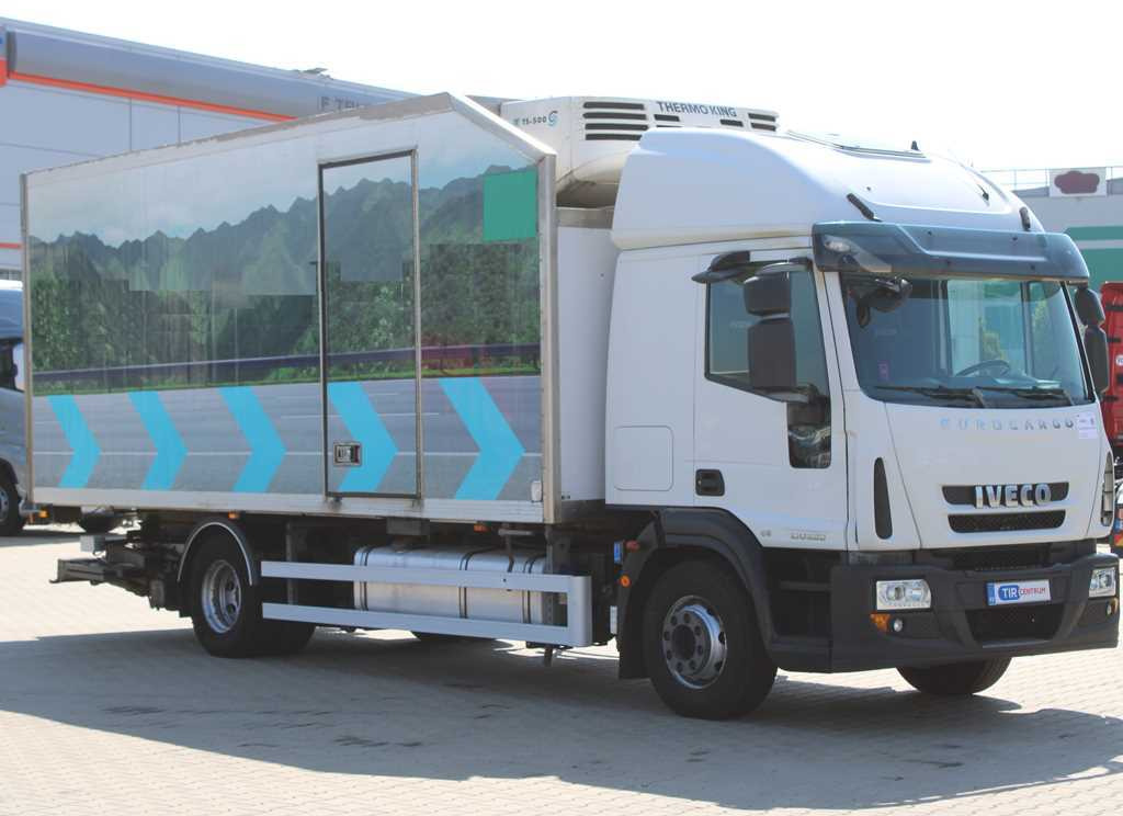 Iveco EUROCARGO 150E28, THERMO-KING TS-500, HYDRAULIC FRONT - Camion frigorifique: photos 2 Iveco EUROCARGO 150E28, THERMO-KING TS-500, HYDRAULIC FRONT - Camion frigorifique: photos 2