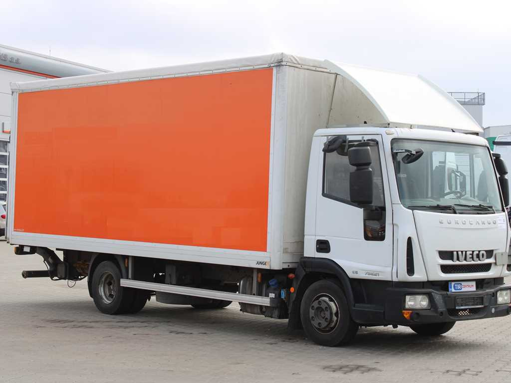 Iveco EUROCARGO 75E21, HYDRAULIC FRONT, EURO 6 - Camion fourgon: photos 2 Iveco EUROCARGO 75E21, HYDRAULIC FRONT, EURO 6 - Camion fourgon: photos 2