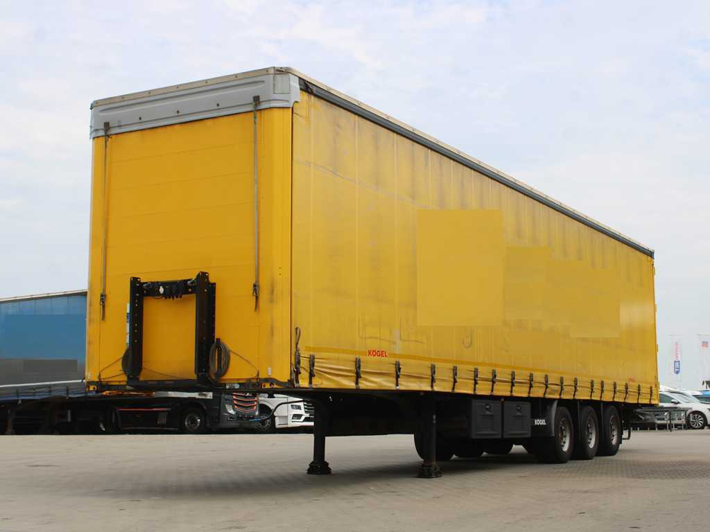 Kögel S 24 - 1, LOWDECK, SAF, LIFT AXLE, MULTILOCK - Semi-remorque rideaux coulissants: photos 1 Kögel S 24 - 1, LOWDECK, SAF, LIFT AXLE, MULTILOCK - Semi-remorque rideaux coulissants: photos 1