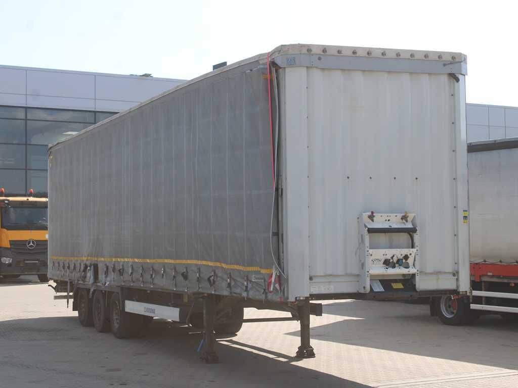 Krone SD, LIFTING AXLE, LOWDECK, LIFTING ROOF, MULTILOCK, SAF - Semi-remorque rideaux coulissants: photos 3 Krone SD, LIFTING AXLE, LOWDECK, LIFTING ROOF, MULTILOCK, SAF - Semi-remorque rideaux coulissants: photos 3