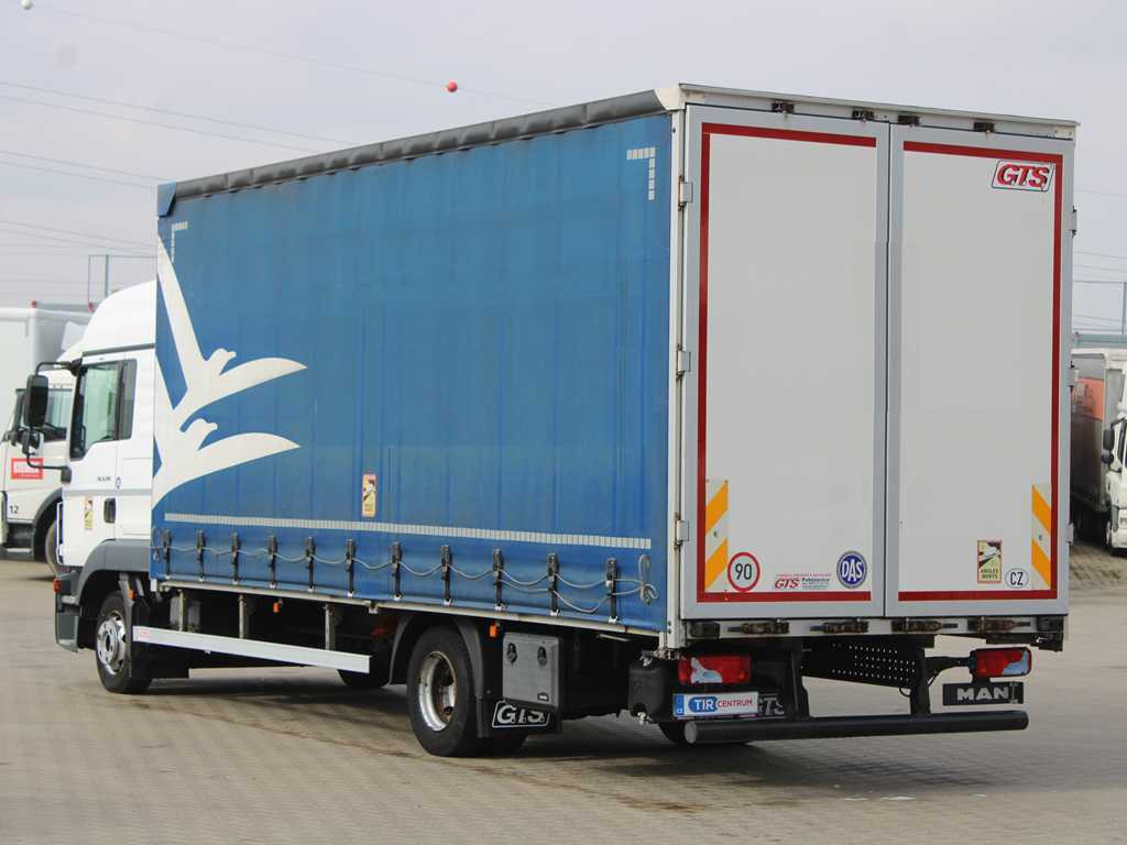 MAN TGL 8.190, EURO 6, TIRES 80% - Camion à rideaux coulissants: photos 5 MAN TGL 8.190, EURO 6, TIRES 80% - Camion à rideaux coulissants: photos 5