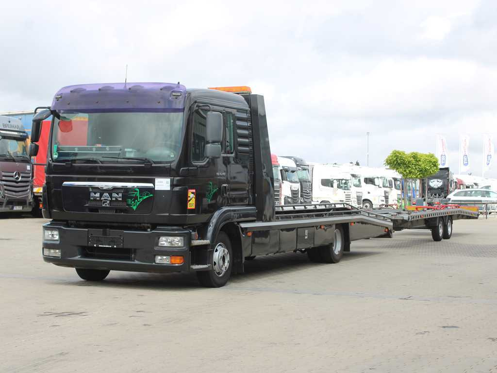 MAN TGL 8.210, EURO 4, DRIVEWAYS, WINCH - Camion porte-voitures: photos 1 MAN TGL 8.210, EURO 4, DRIVEWAYS, WINCH - Camion porte-voitures: photos 1