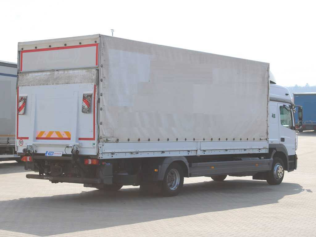 Mercedes-Benz ATEGO 1230, EURO 6, HYDRAULIC FRONT, SIDES - Camion à rideaux coulissants: photos 4 Mercedes-Benz ATEGO 1230, EURO 6, HYDRAULIC FRONT, SIDES - Camion à rideaux coulissants: photos 4