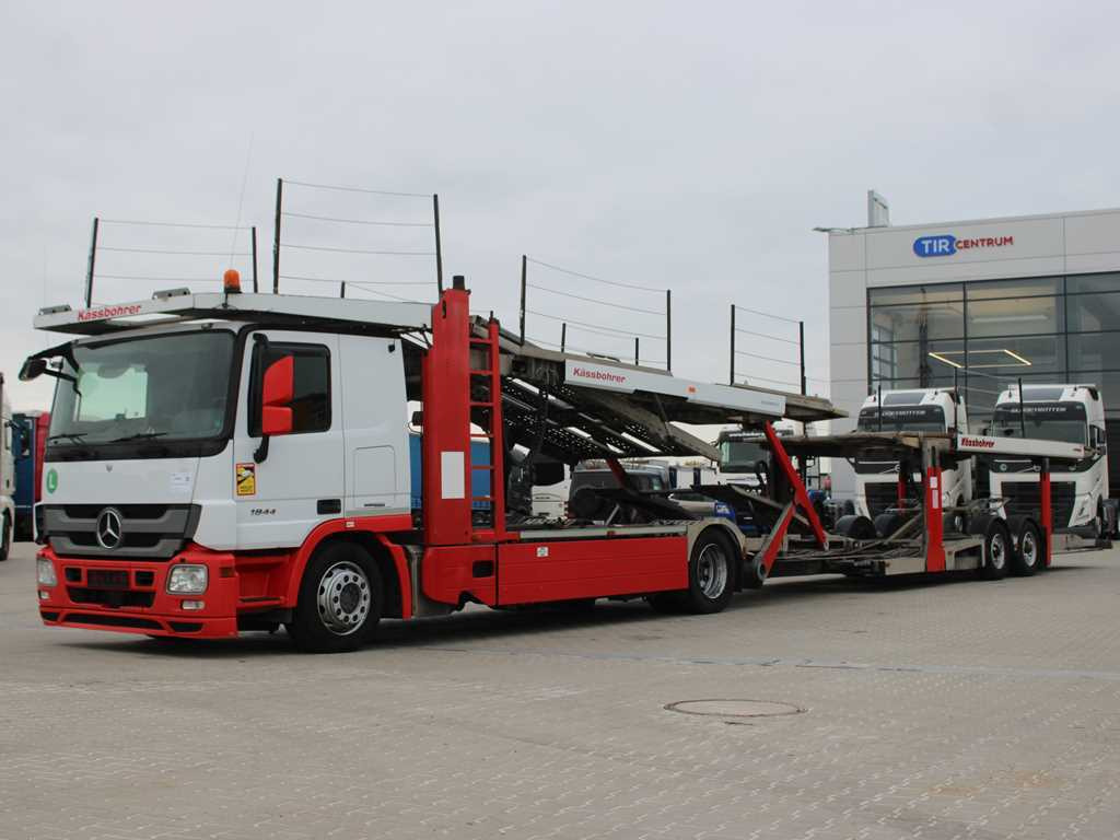 Mercedes-Benz Actros 1844, EURO 5EEV, RETARDER + KÄSSBOHRER METAGO (2006) - Camion porte-voitures: photos 1 Mercedes-Benz Actros 1844, EURO 5EEV, RETARDER + KÄSSBOHRER METAGO (2006) - Camion porte-voitures: photos 1