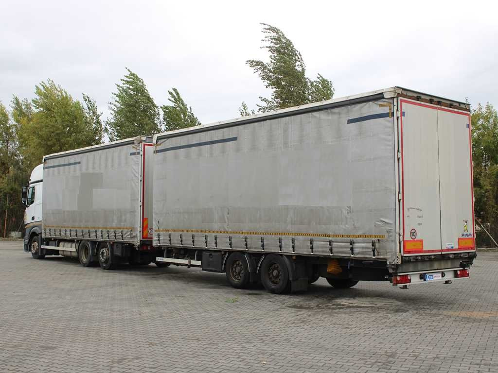 Mercedes-Benz Actros 2542, 6X2, LIFTING AXLE + PANAV TVK18M - Camion à rideaux coulissants: photos 4 Mercedes-Benz Actros 2542, 6X2, LIFTING AXLE + PANAV TVK18M - Camion à rideaux coulissants: photos 4