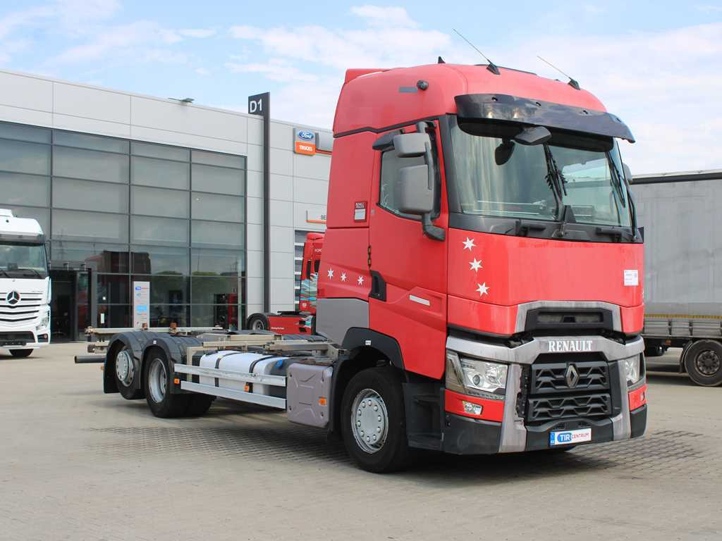 Renault T 480, BDF, EURO 6, AIR SUSPENSION, LIFTING AXLE - Camion porte-conteneur/ Caisse mobile: photos 3 Renault T 480, BDF, EURO 6, AIR SUSPENSION, LIFTING AXLE - Camion porte-conteneur/ Caisse mobile: photos 3