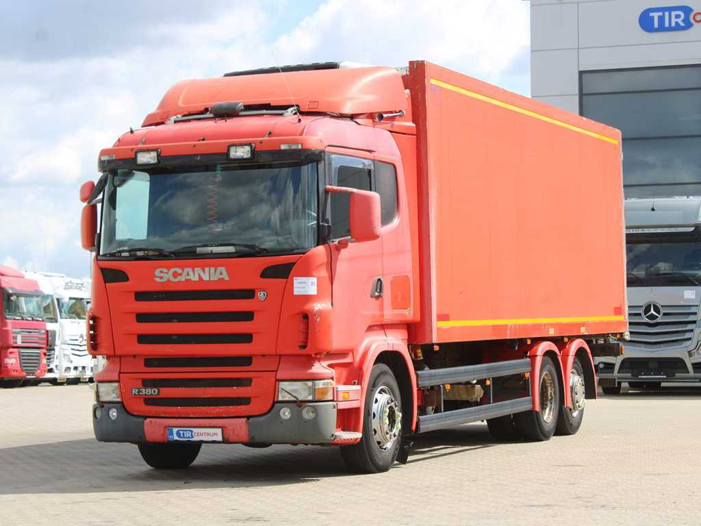 Scania R 380, HYDRAULIC FRONT, DOUBLE CHAMBER, CARRIER SUPRA 850 mt - Camion frigorifique: photos 1 Scania R 380, HYDRAULIC FRONT, DOUBLE CHAMBER, CARRIER SUPRA 850 mt - Camion frigorifique: photos 1
