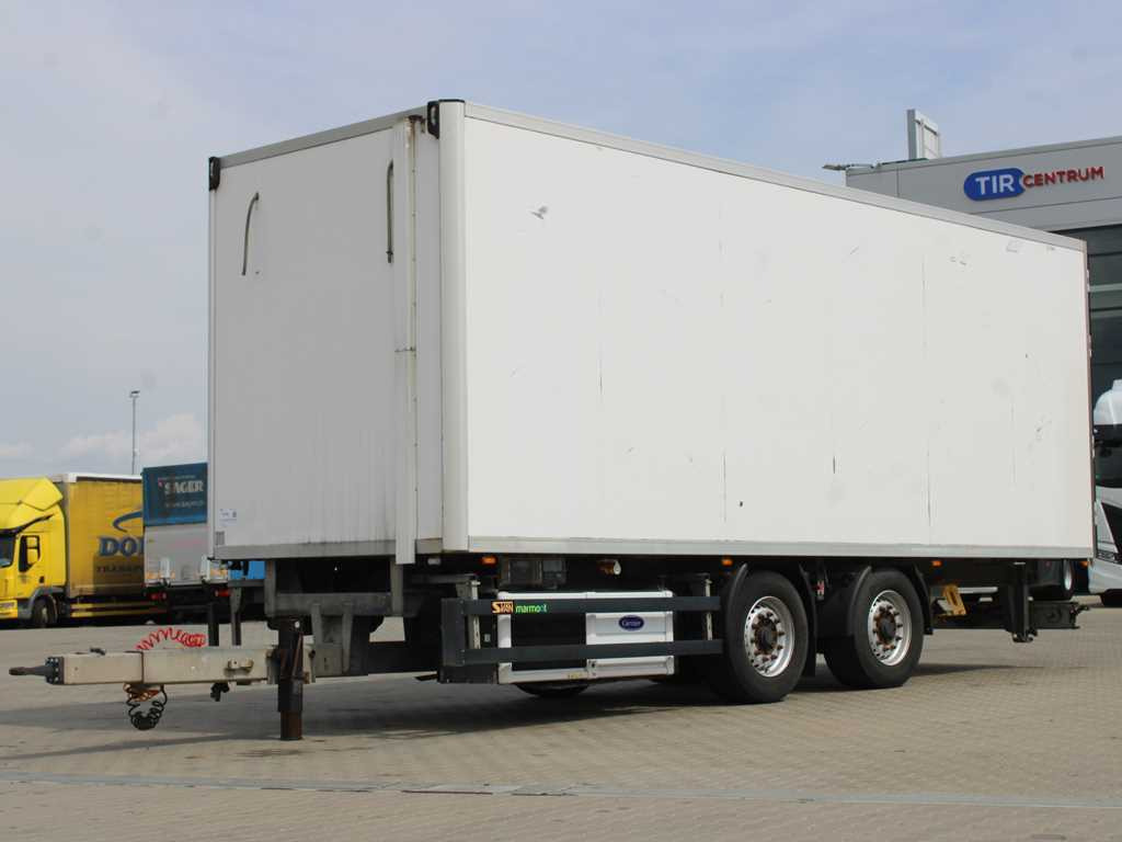 Svan CHT202, CARRIER SUPRA 850 U, NON-WORKING UNIT - Remorque frigorifique: photos 1 Svan CHT202, CARRIER SUPRA 850 U, NON-WORKING UNIT - Remorque frigorifique: photos 1