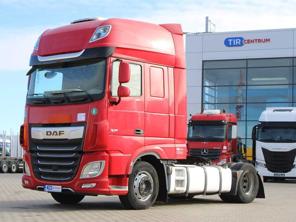 DAF XF 480 FT, EURO 6, INDEPENDENT AIR CONDITIONING, TIRES 80% - Tracteur routier: photos 1 DAF XF 480 FT, EURO 6, INDEPENDENT AIR CONDITIONING, TIRES 80% - Tracteur routier: photos 1