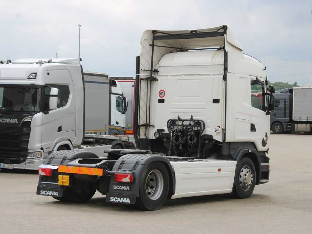Scania R410, EURO 6, NO EGR, RETARDER, NAVIGATION Scania R410, EURO 6, NO EGR, RETARDER, NAVIGATION - Tracteur routier: photos 3 Scania R410, EURO 6, NO EGR, RETARDER, NAVIGATION Scania R410, EURO 6, NO EGR, RETARDER, NAVIGATION - Tracteur routier: photos 3