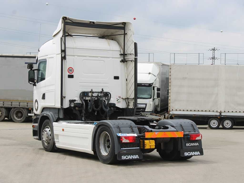 Scania R410, EURO 6, NO EGR, RETARDER, NAVIGATION Scania R410, EURO 6, NO EGR, RETARDER, NAVIGATION - Tracteur routier: photos 4 Scania R410, EURO 6, NO EGR, RETARDER, NAVIGATION Scania R410, EURO 6, NO EGR, RETARDER, NAVIGATION - Tracteur routier: photos 4
