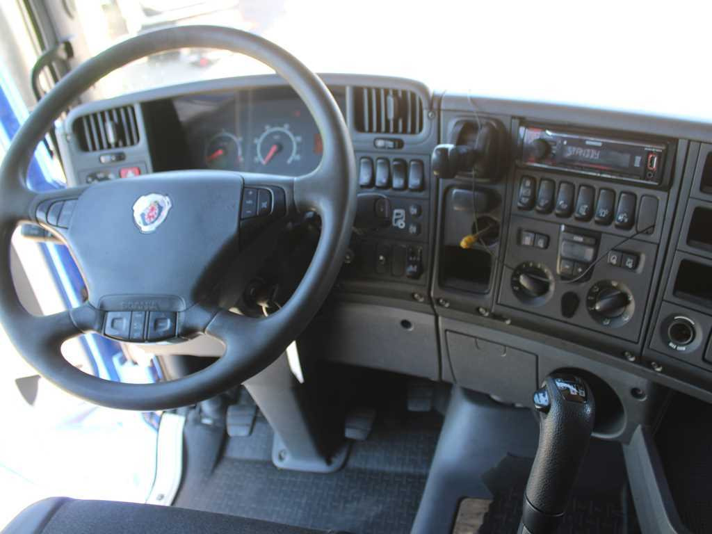 Tracteur routier Scania R420, 6x4, EURO 3, HYDRAULIC ARM LOGLIFT F135ZT94A, LIGHTS: photos 8
