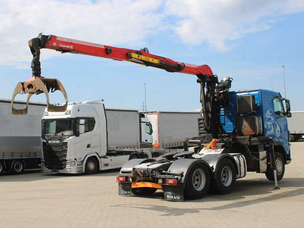 Volvo FHL 3C, EURO 5EEV, 6X4, CRANAB TZ12.2 HYDRAULIC ARM - Tracteur routier: photos 3 Volvo FHL 3C, EURO 5EEV, 6X4, CRANAB TZ12.2 HYDRAULIC ARM - Tracteur routier: photos 3