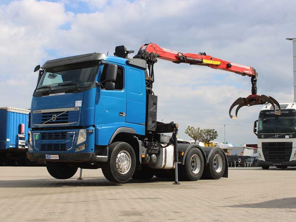 Volvo FHL 3C, EURO 5EEV, 6X4, CRANAB TZ12.2 HYDRAULIC ARM - Tracteur routier: photos 1 Volvo FHL 3C, EURO 5EEV, 6X4, CRANAB TZ12.2 HYDRAULIC ARM - Tracteur routier: photos 1