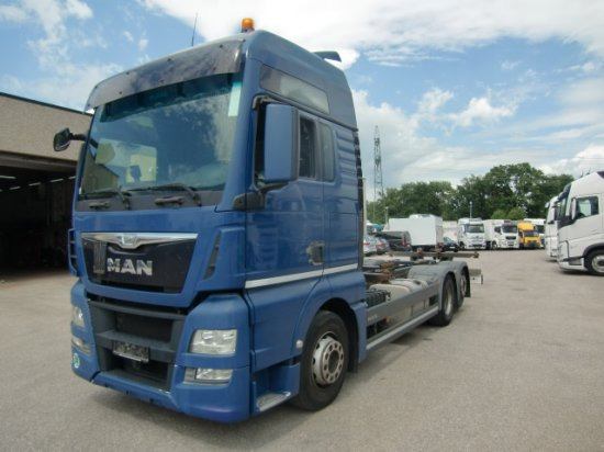 MAN TGX 26.440 XXL 6x2 Liftachse Euro 6 - Camion porte-conteneur/ Caisse mobile: photos 1 MAN TGX 26.440 XXL 6x2 Liftachse Euro 6 - Camion porte-conteneur/ Caisse mobile: photos 1
