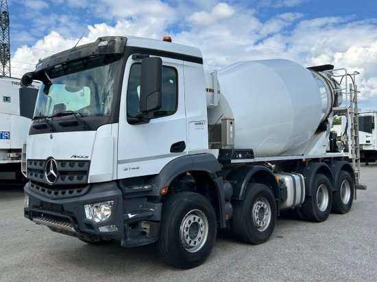 Mercedes-Benz Arocs 3743, 8x4 Betonmischer, Euro 6, 9m³ Liebherr Mischer - Camion malaxeur: photos 1 Mercedes-Benz Arocs 3743, 8x4 Betonmischer, Euro 6, 9m³ Liebherr Mischer - Camion malaxeur: photos 1