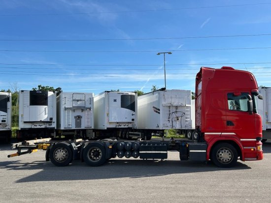 Scania R410 6x2 Topline, BDF, E6, Automatik, Redarter, Standklima, Liftachse - Camion porte-conteneur/ Caisse mobile: photos 4 Scania R410 6x2 Topline, BDF, E6, Automatik, Redarter, Standklima, Liftachse - Camion porte-conteneur/ Caisse mobile: photos 4