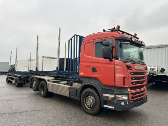Scania R440 6x2 Abroller, Schalter ,Retarder, E5, lenk,lift Hyva Lift, OHNE AUFBAU - Camion ampliroll, Camion grue: photos 1 Scania R440 6x2 Abroller, Schalter ,Retarder, E5, lenk,lift Hyva Lift, OHNE AUFBAU - Camion ampliroll, Camion grue: photos 1