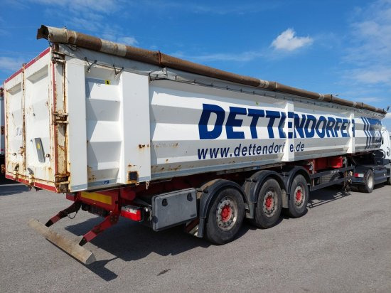 Schwarzmüller K10VLN3 Stahlmulde, Portaltüren, Alufelgen, Liftachse, 60m3 - Semi-remorque benne: photos 4 Schwarzmüller K10VLN3 Stahlmulde, Portaltüren, Alufelgen, Liftachse, 60m3 - Semi-remorque benne: photos 4