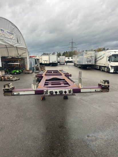 Web Trailer LPRS24 Heckschieber 1x20 ft 2x20 ft 1x40 ft - Semi-remorque porte-conteneur/ Caisse mobile: photos 2 Web Trailer LPRS24 Heckschieber 1x20 ft 2x20 ft 1x40 ft - Semi-remorque porte-conteneur/ Caisse mobile: photos 2