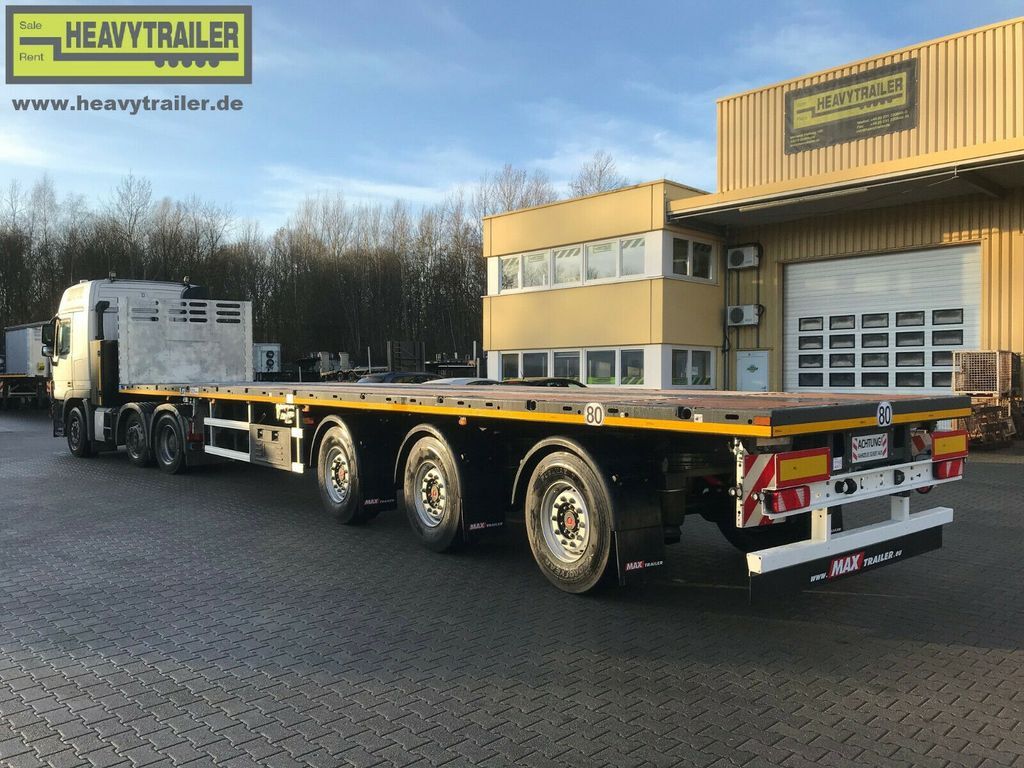 Faymonville MAX Trailer 3-Achs-Tele-Plateau zwangsgelenkt - Semi-remorque plateau: photos 1 Faymonville MAX Trailer 3-Achs-Tele-Plateau zwangsgelenkt - Semi-remorque plateau: photos 1