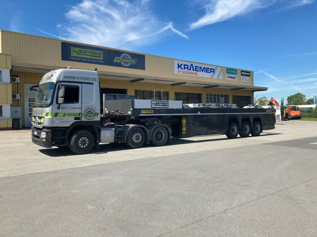 Faymonville 3-Achs-Beton-Innenlader PREFAMAX - Semi-remorque: photos 1 Faymonville 3-Achs-Beton-Innenlader PREFAMAX - Semi-remorque: photos 1