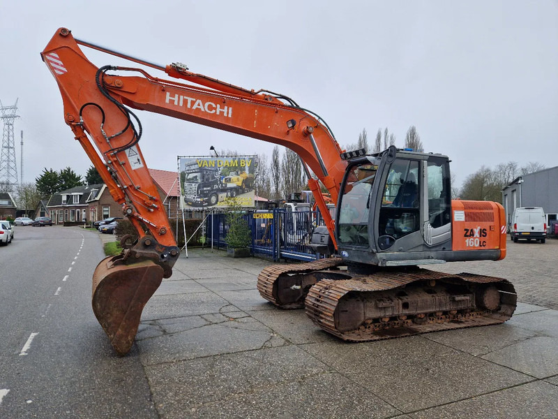 Pelle sur chenille Hitachi ZX160LC-3 rijwerk zéér netjes