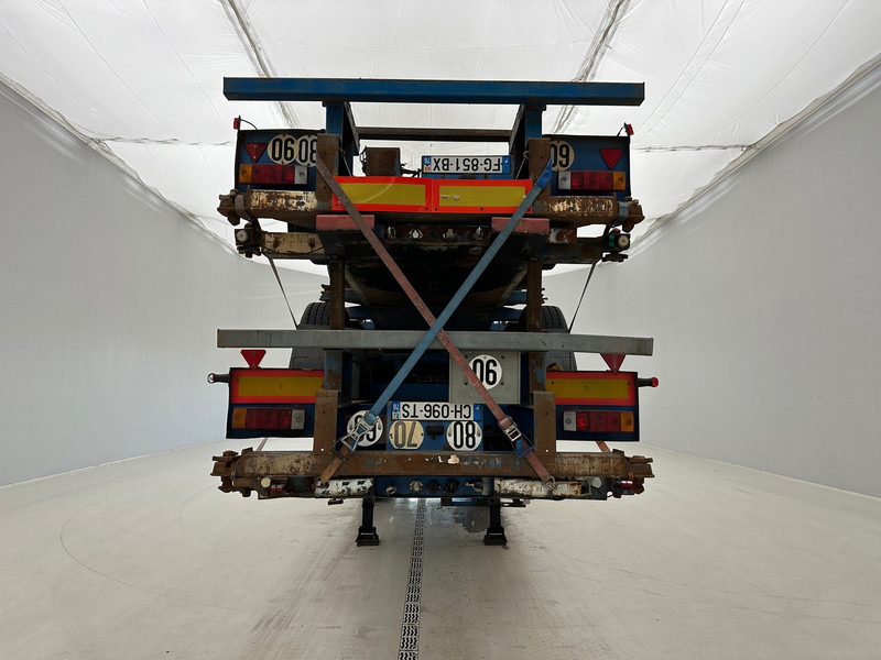 Fruehauf Stack 4 x Skelet 2 x 20-40 ft - Semi-remorque porte-conteneur/ Caisse mobile: photos 2 Fruehauf Stack 4 x Skelet 2 x 20-40 ft - Semi-remorque porte-conteneur/ Caisse mobile: photos 2