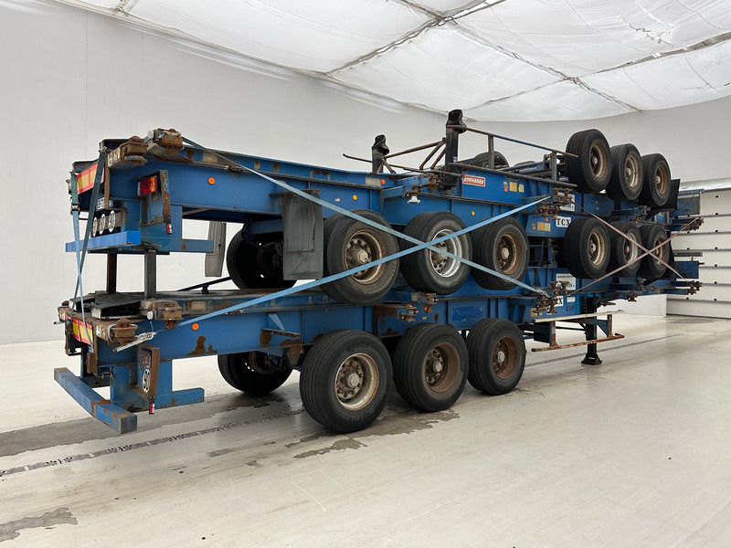 Fruehauf Stack 4 x Skelet 2 x 20-40 ft - Semi-remorque porte-conteneur/ Caisse mobile: photos 4 Fruehauf Stack 4 x Skelet 2 x 20-40 ft - Semi-remorque porte-conteneur/ Caisse mobile: photos 4