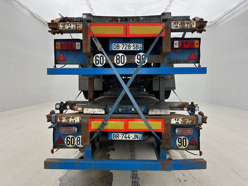 Fruehauf Stack 4 x Skelet 2 x 20-40 ft - Semi-remorque porte-conteneur/ Caisse mobile: photos 5 Fruehauf Stack 4 x Skelet 2 x 20-40 ft - Semi-remorque porte-conteneur/ Caisse mobile: photos 5