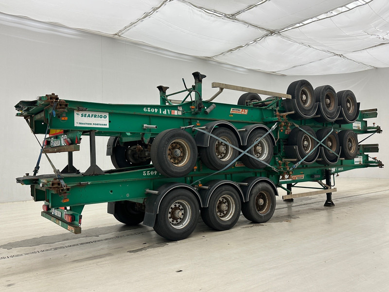 GT Trailers 4 x Skelet 2 x 20-40 ft - Semi-remorque porte-conteneur/ Caisse mobile: photos 4 GT Trailers 4 x Skelet 2 x 20-40 ft - Semi-remorque porte-conteneur/ Caisse mobile: photos 4