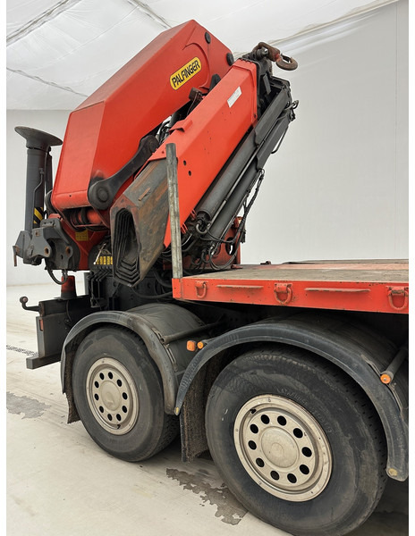 MAN 41.414 - 8x4 - Camion plateau, Camion grue: photos 5 MAN 41.414 - 8x4 - Camion plateau, Camion grue: photos 5