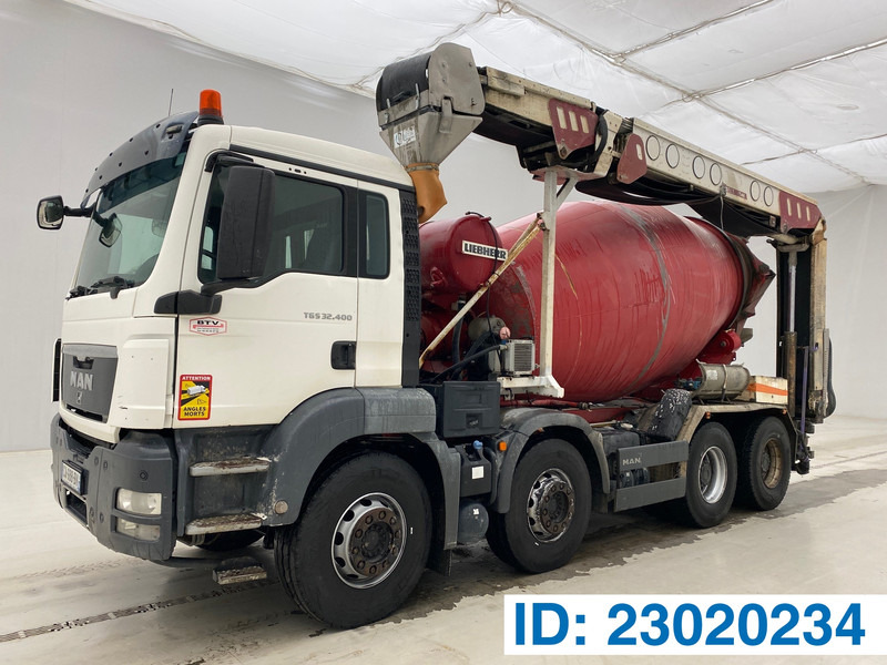 MAN TGS 32.400 - 8x4 - Camion malaxeur: photos 1 MAN TGS 32.400 - 8x4 - Camion malaxeur: photos 1