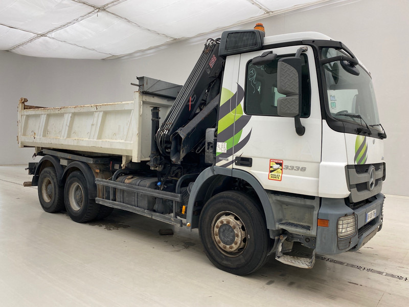 Mercedes-Benz Actros 3336 - 6x4 - Camion benne, Camion grue: photos 3 Mercedes-Benz Actros 3336 - 6x4 - Camion benne, Camion grue: photos 3
